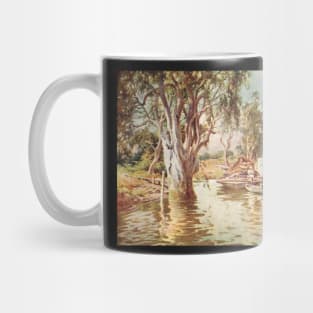 Murray River scene Australia circa 1915 Mug